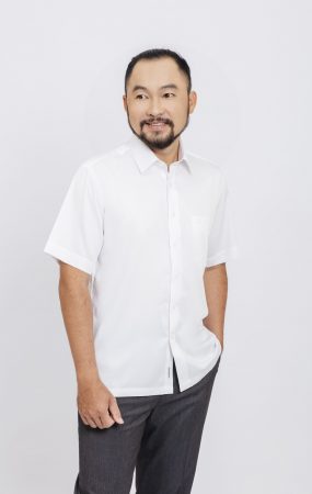 so_mi_nam_ngan_tay_casual_trang_tron