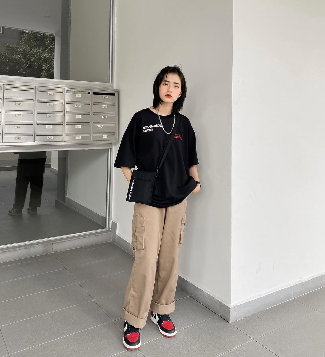 Phối đồ gen z nữ theo phong cách preppy