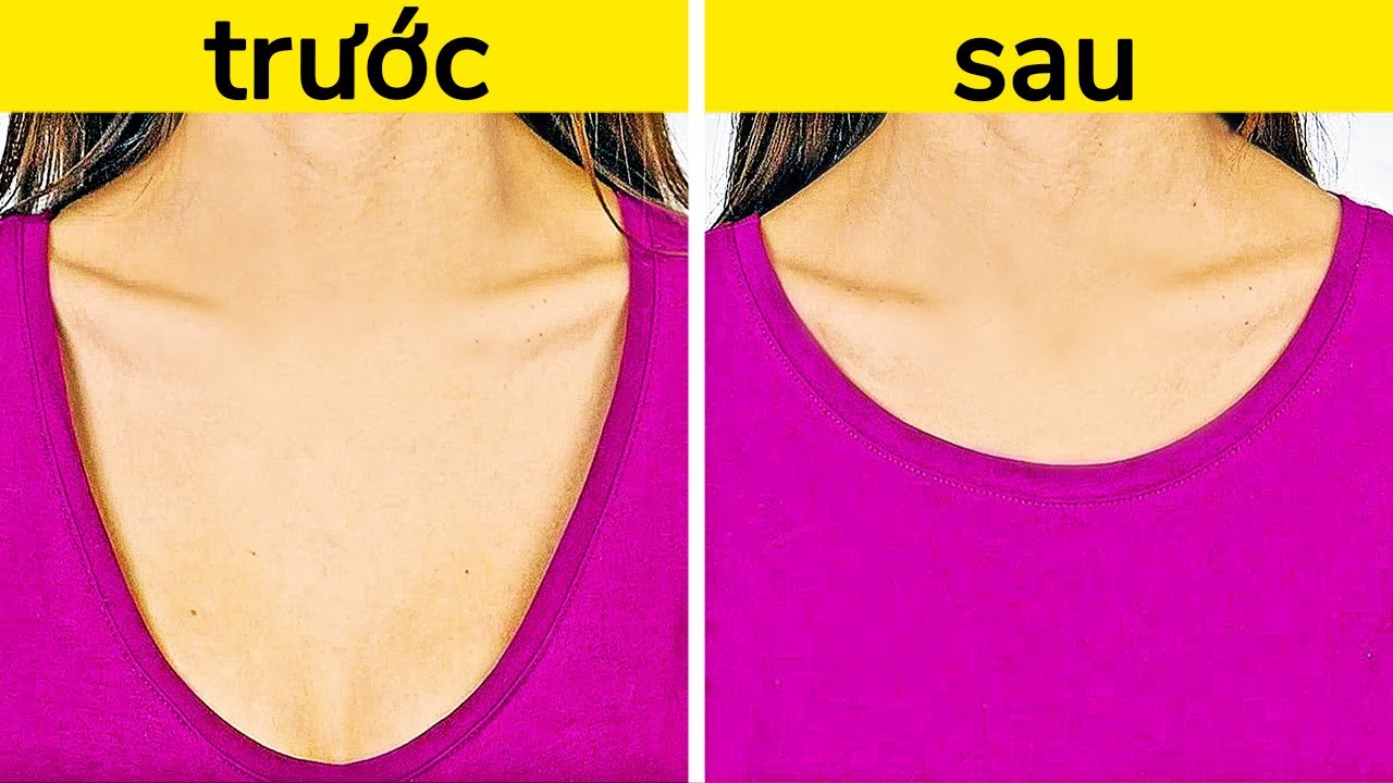 Sửa áo rộng thành áo croptop