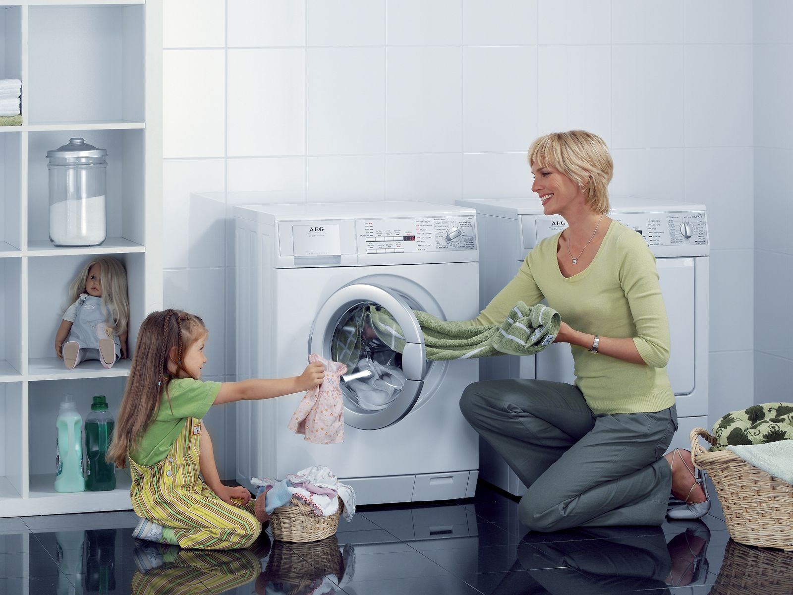 cách giặt đồ bằng máy giặt