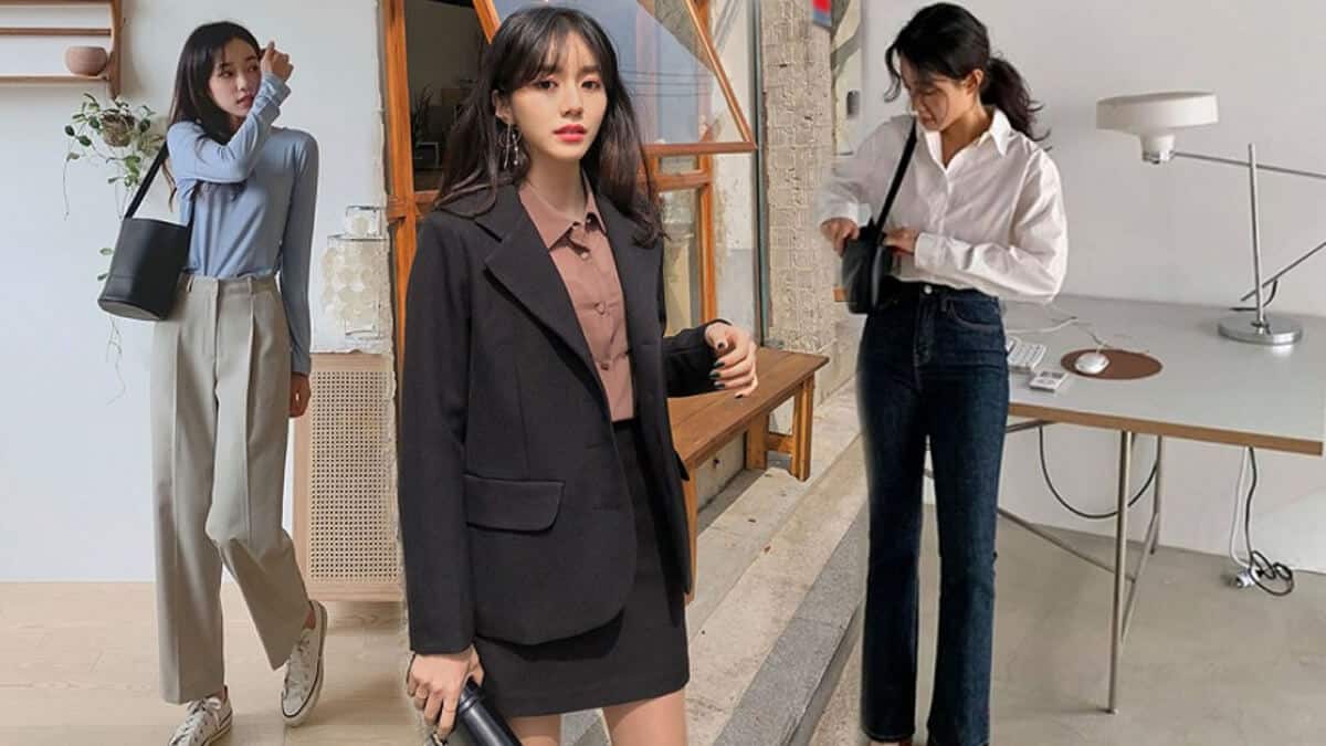 Phối đồ công sở với áo gile