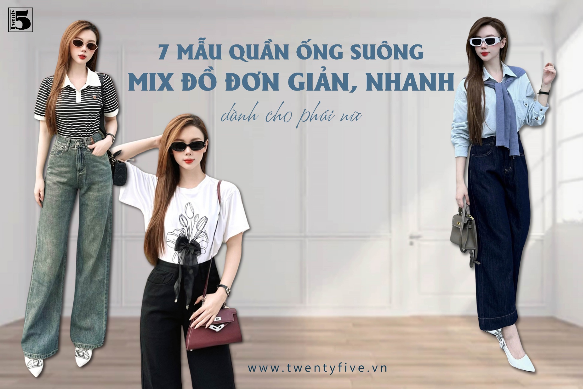 15+ Cách Phối Đồ Với Quần Ống Suông Nữ Hack Dáng Đỉnh Cao 5 Phối đồ với quần ống suông nữ mùa đông