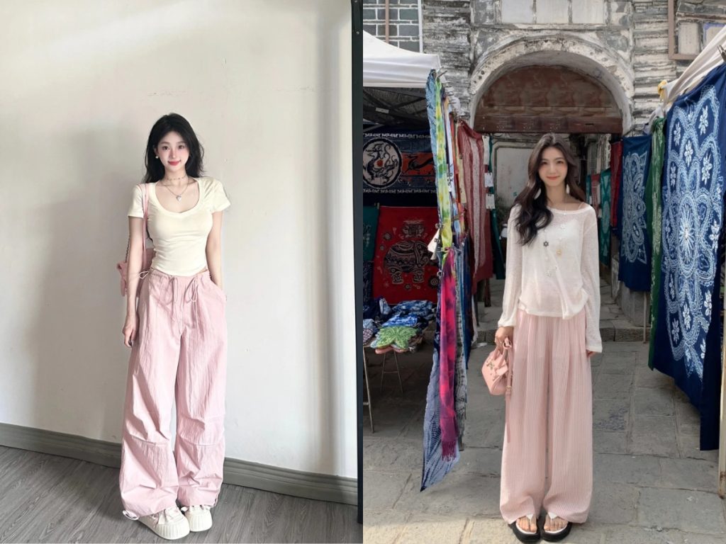 Quần hồng phối áo màu gì
