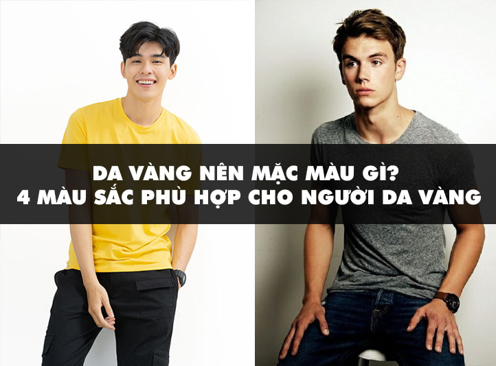 Da vàng có nên mặc màu đen