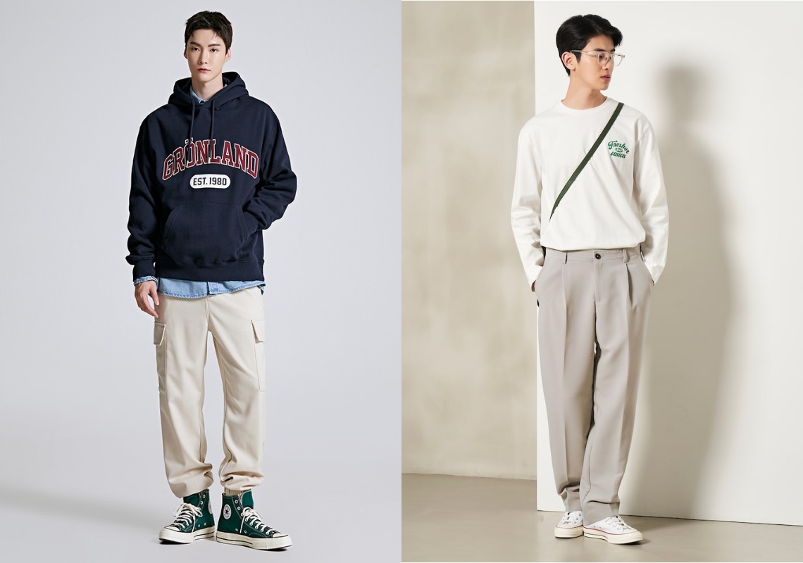 Cách phối đồ với giày converse trắng