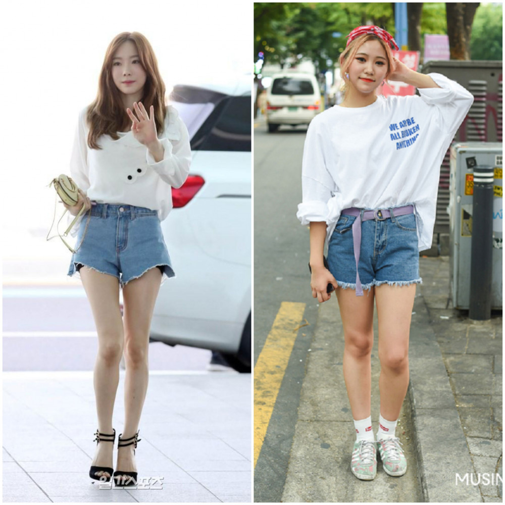 Phối giày lười với quần short tiện lợi