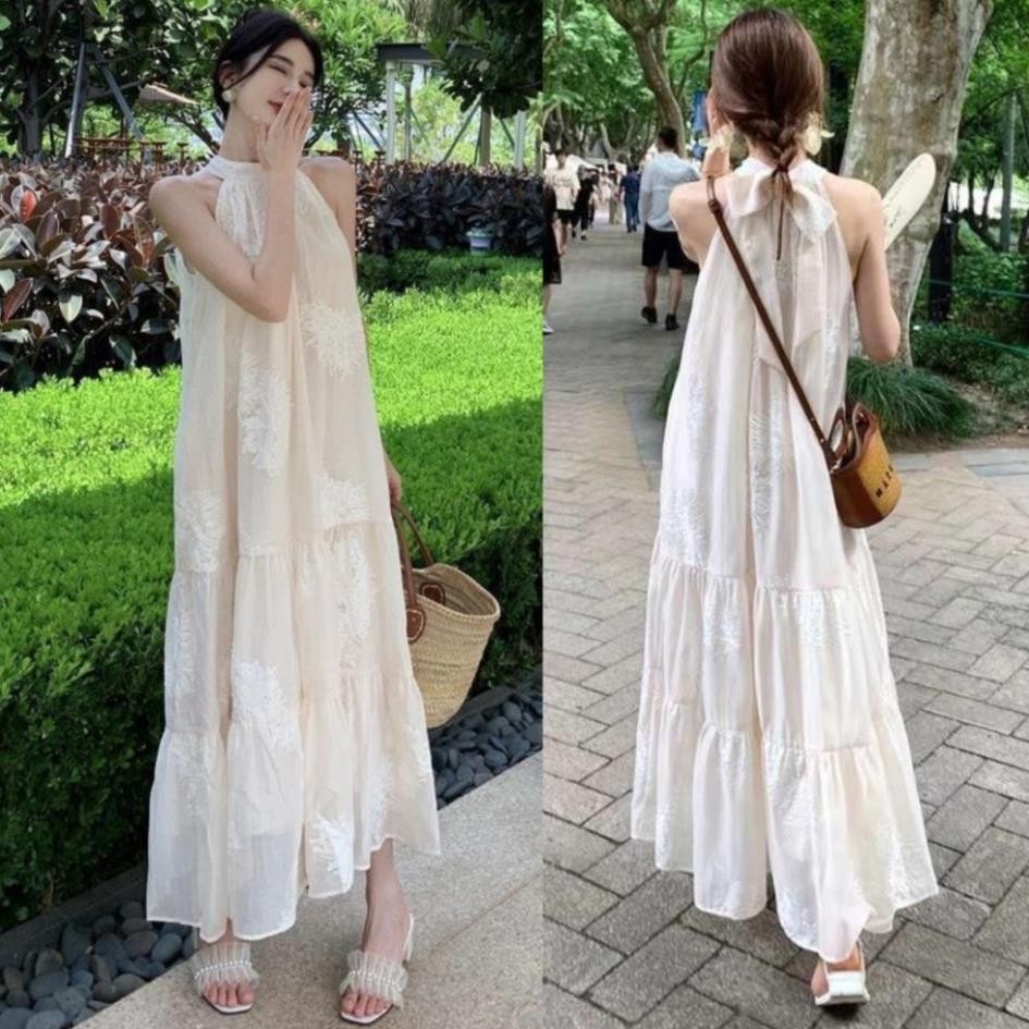 Phối đồ đi biển cho người béo