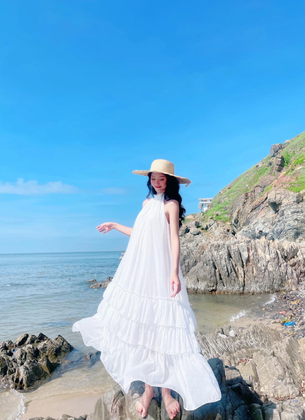 Đầm maxi đi biển đẹp