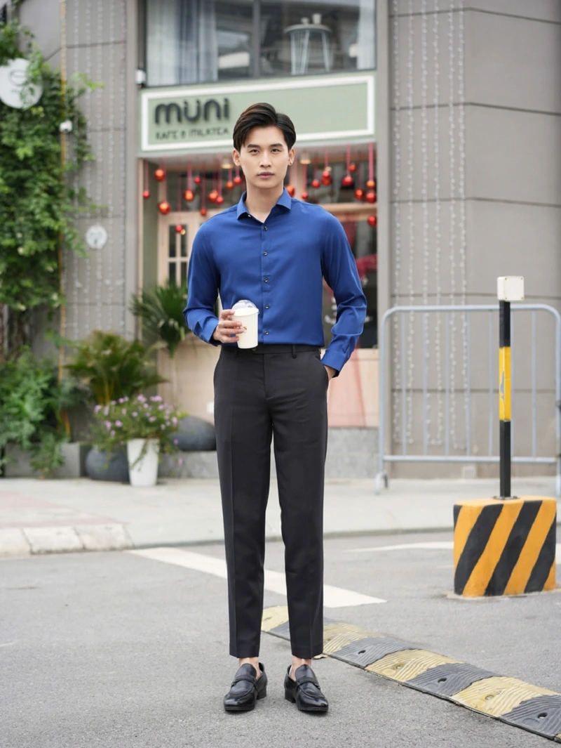 Quần Tây Mang Giày Gì? Hướng Dẫn Phối Đồ Chuẩn Mốt 1 quần tây nam mang giày gì