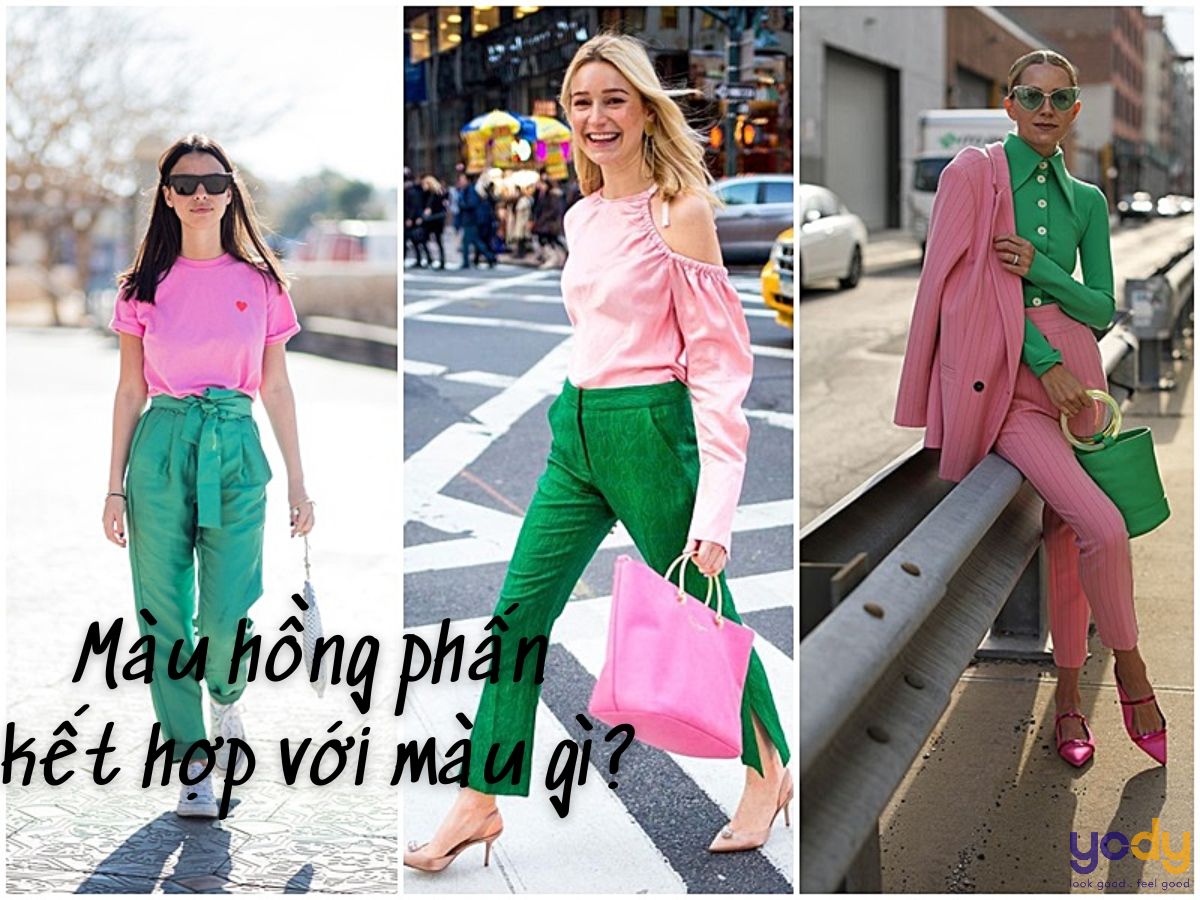 Màu Hồng Pastel Phối Với Màu Gì? 11+ Gợi Ý Phối Đồ Sành Điệu 3 màu hồng pastel phối với màu gì