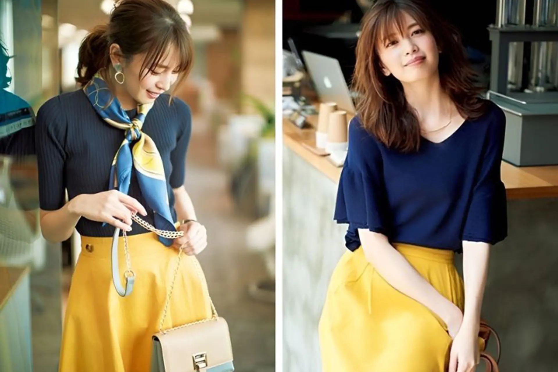 Phối đồ với màu vàng chanh