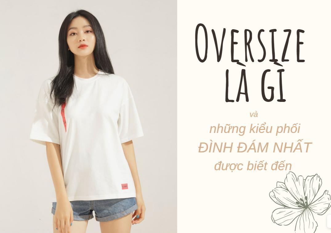 Outfit oversize nữ tính và năng động