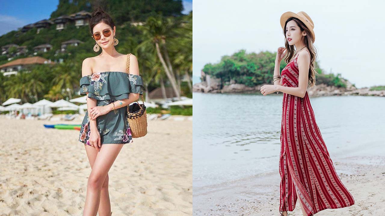 Phối đồ đi biển nữ nữ tính