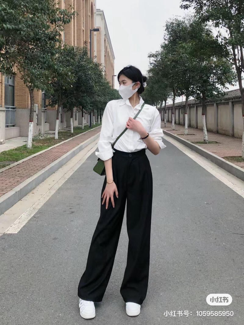 Cách phối đồ nữ cute đi học
