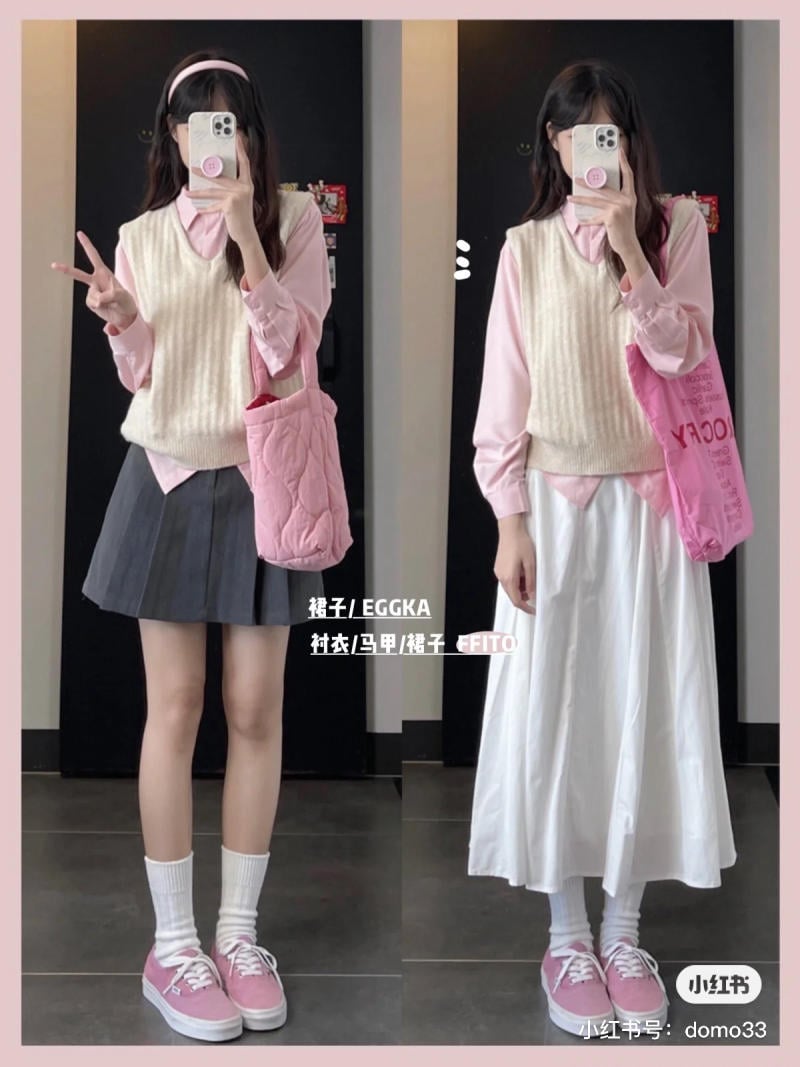 Phối đồ thu đông nữ thanh lịch