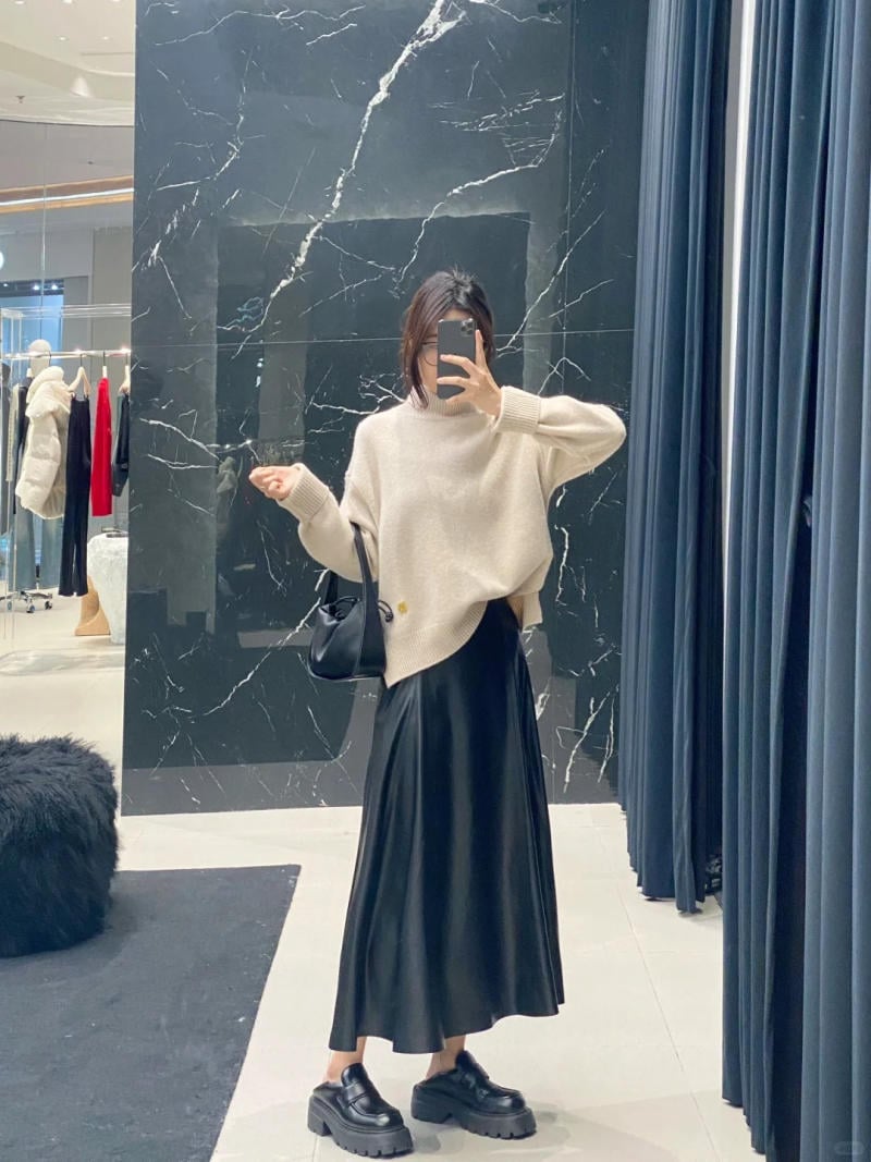 Mix đồ sweater nữ cá tính