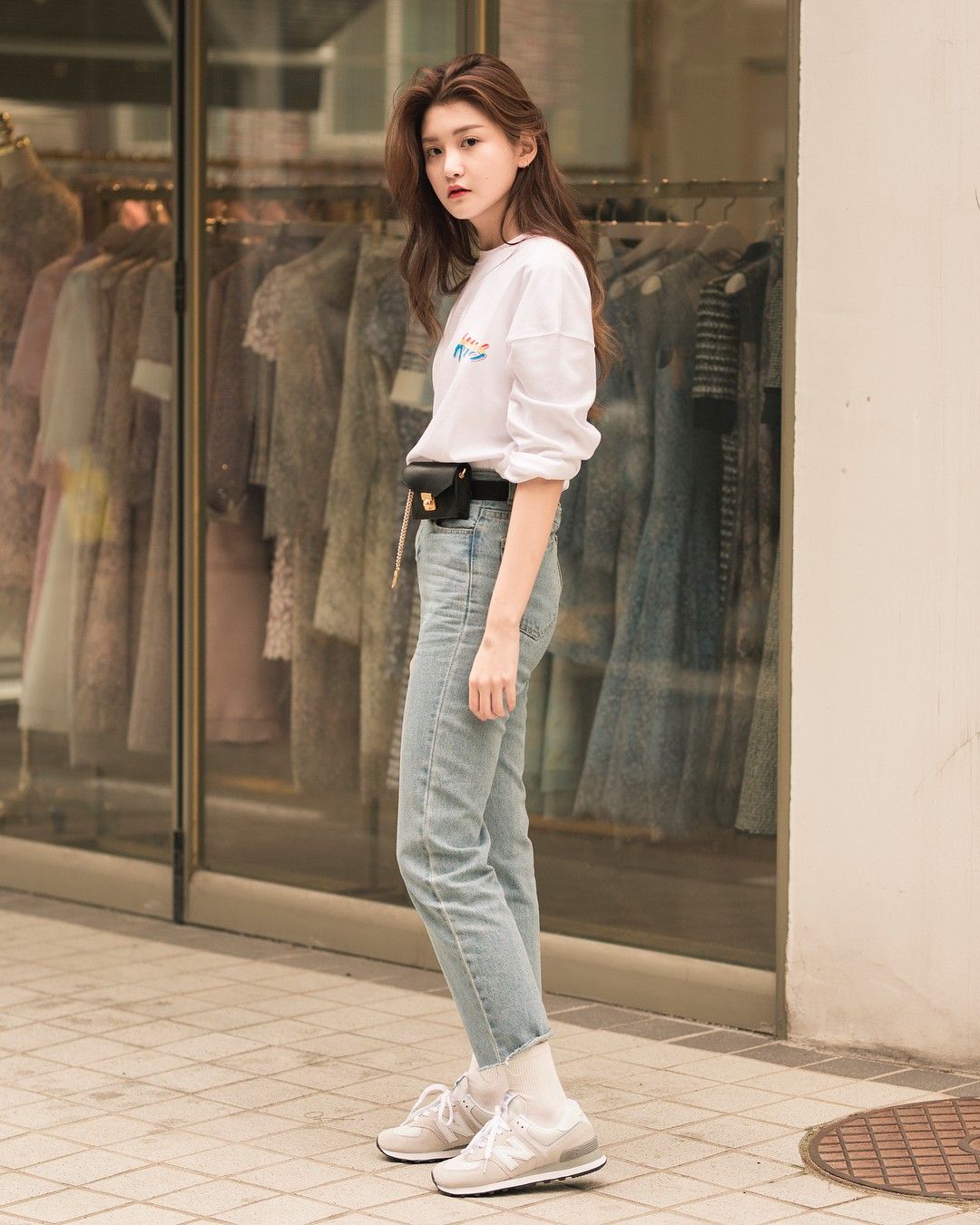 Phối đồ basic nữ phong cách thanh lịch