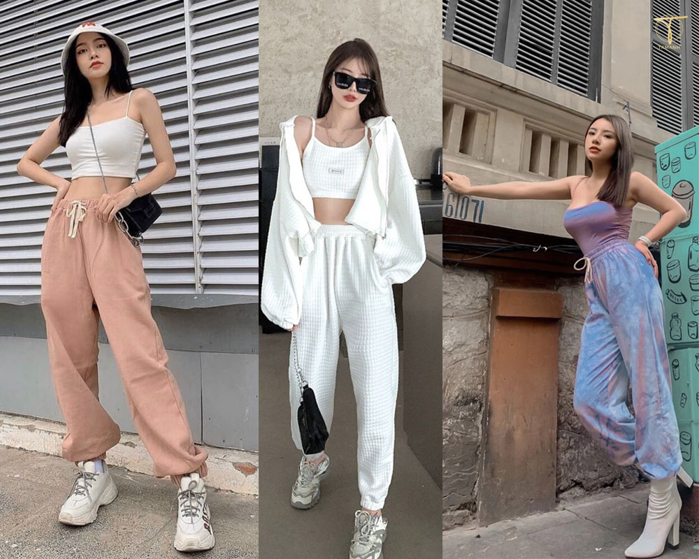 10+ Cách Mặc Áo Sơ Mi Phá Cách Biến Tấu Cực Chất 3 Phối đồ với quần jogger và áo sơ mi
