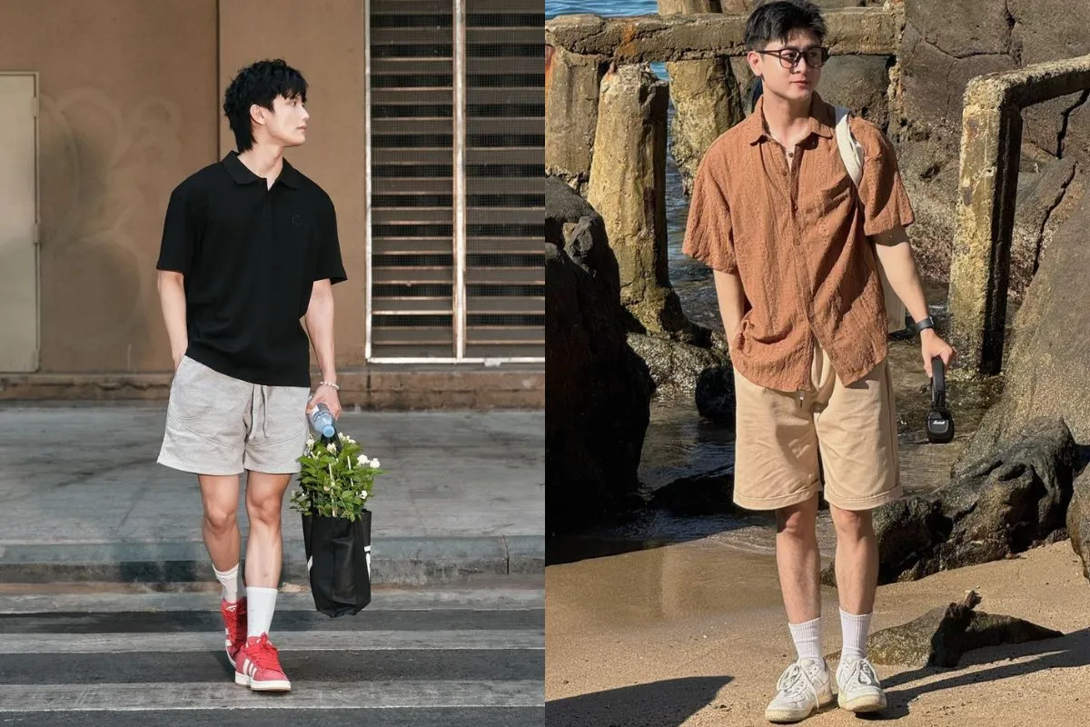 Quần Short Mang Giày Gì Nam? 10+ Cách Phối Đồ Sành Điệu 4 Quần short mang giày gì nam