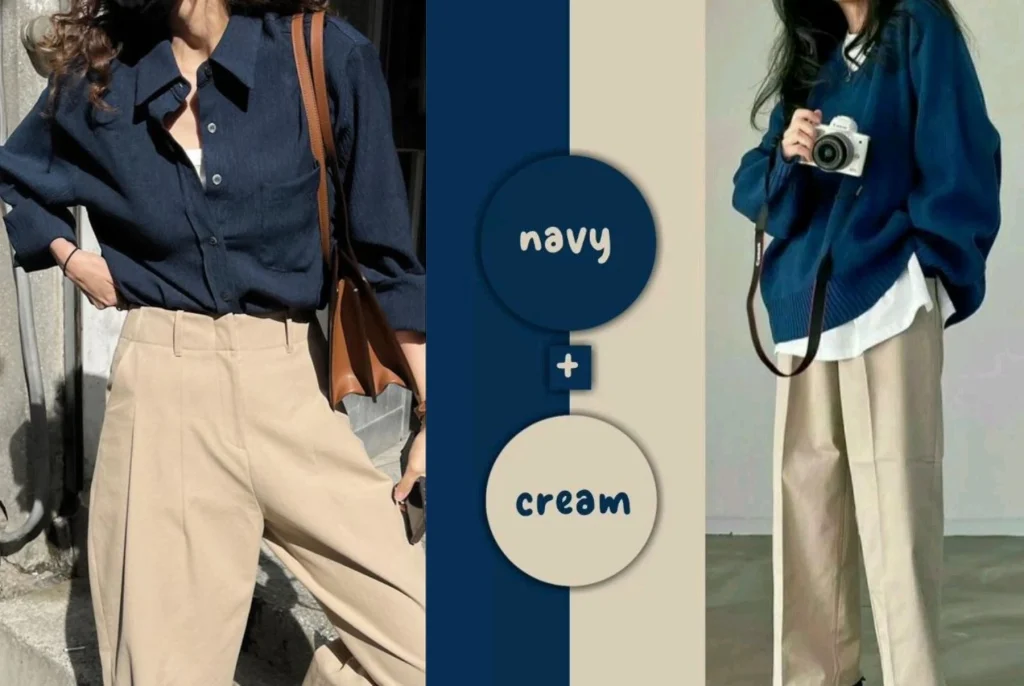 quan xanh navy mac voi ao mau gi 1846