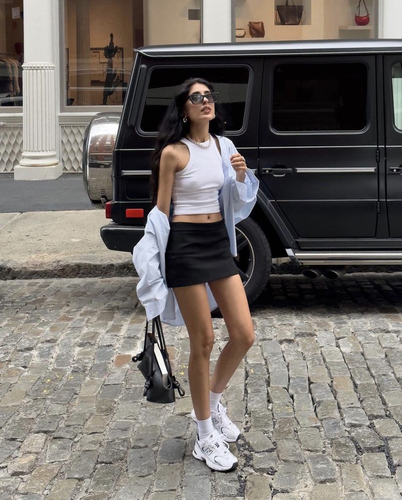 style ao so mi khoac ngoai nu 2085