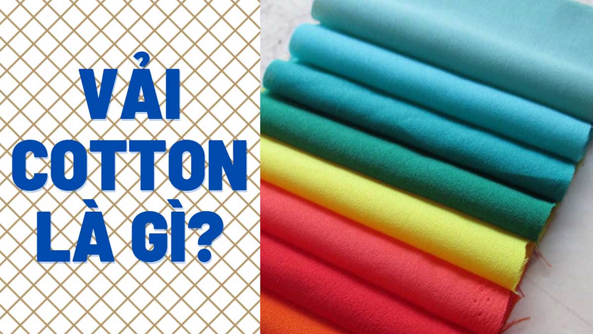 Vải Cotton Là Gì Tất Tần Tật Về Chất Vải Phổ Biến Nhất 1 Vải cotton là gì