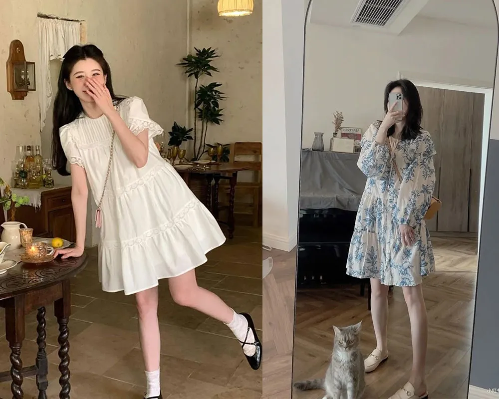Váy babydoll hợp với dáng người nào