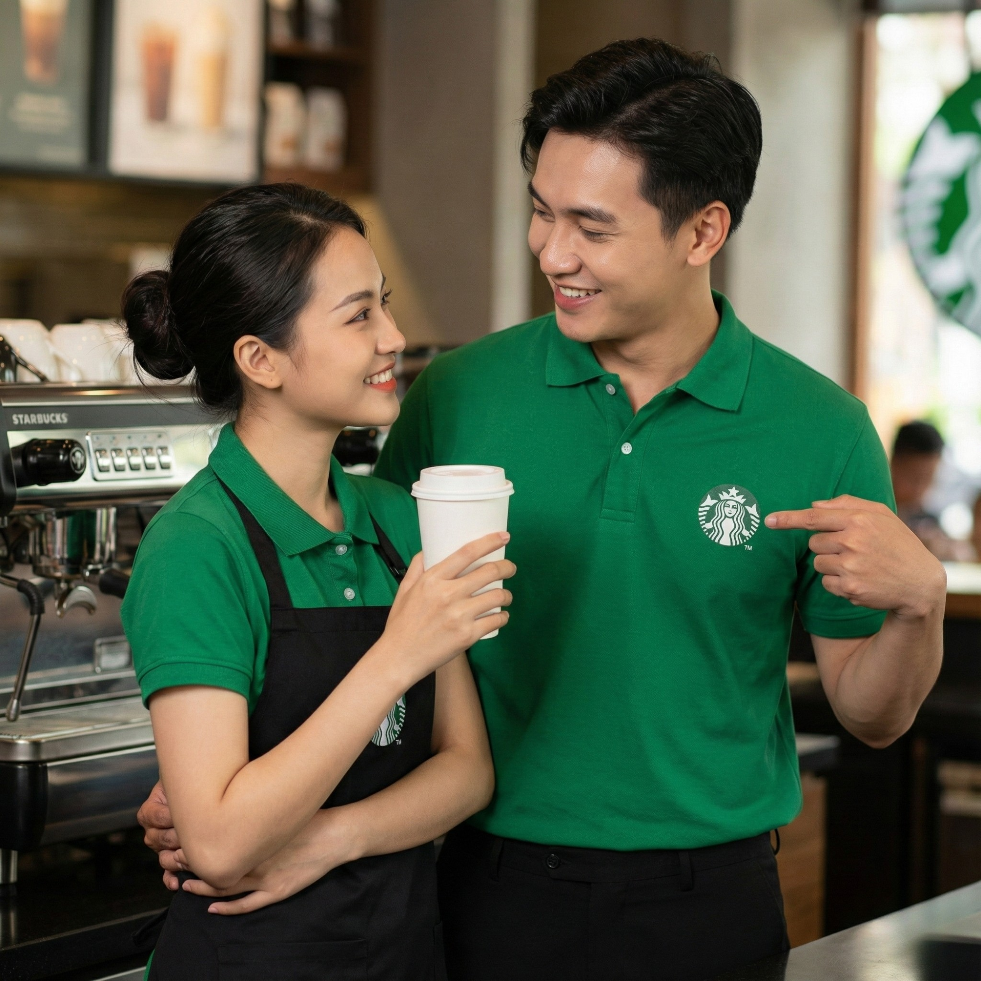 Đồng Phục Starbucks Bí Quyết Xây Dựng Thương Hiệu Quán Cafe 4 Thiết kế đồng phục starbucks