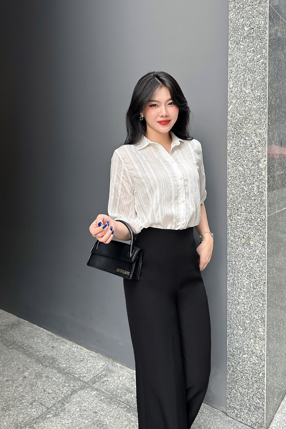 Áo sơ mi trắng nữ đẹp