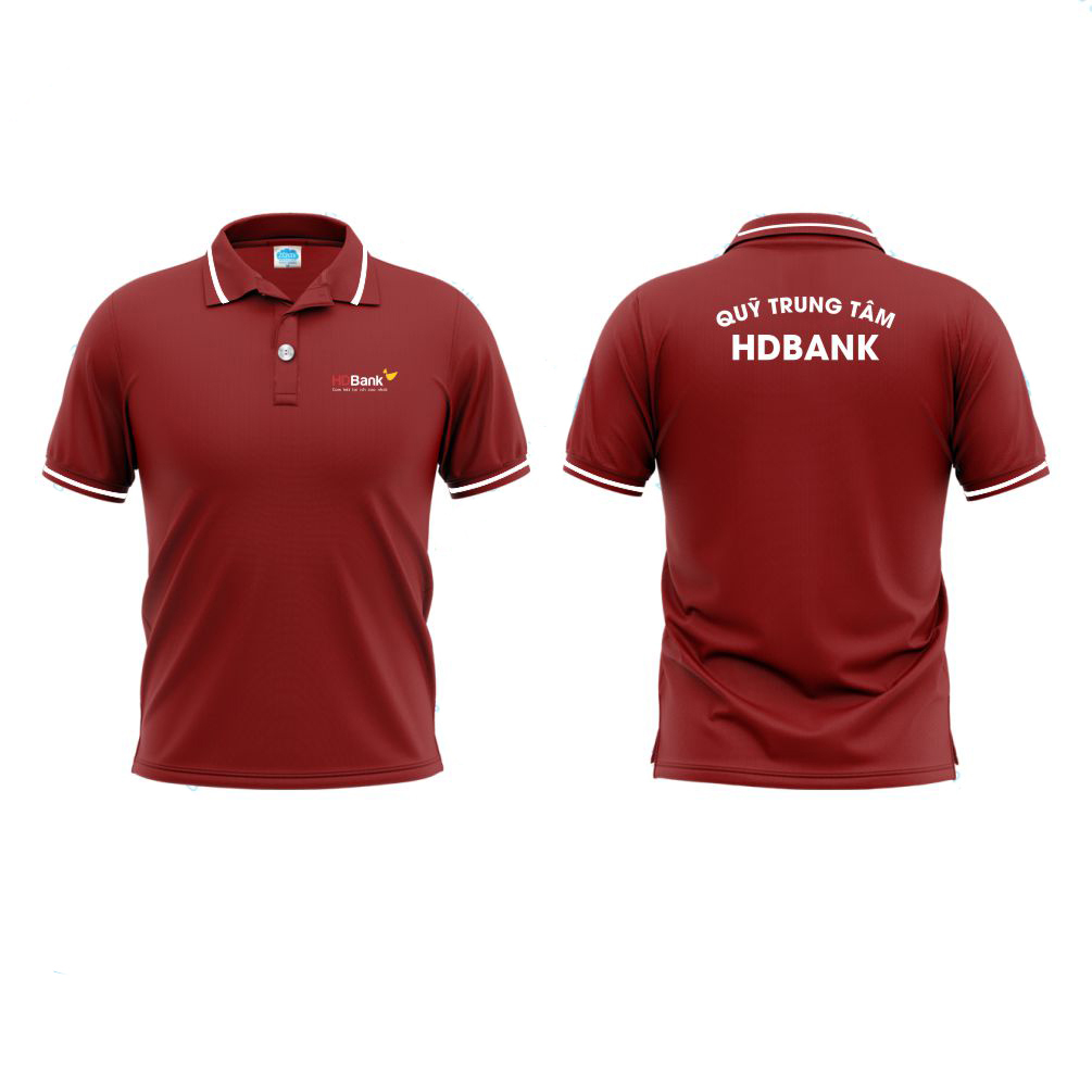 Đồng Phục HDBank | Mẫu Đẹp, Chuẩn Form & Báo Giá 4 Áo thun đồng phục HDBank
