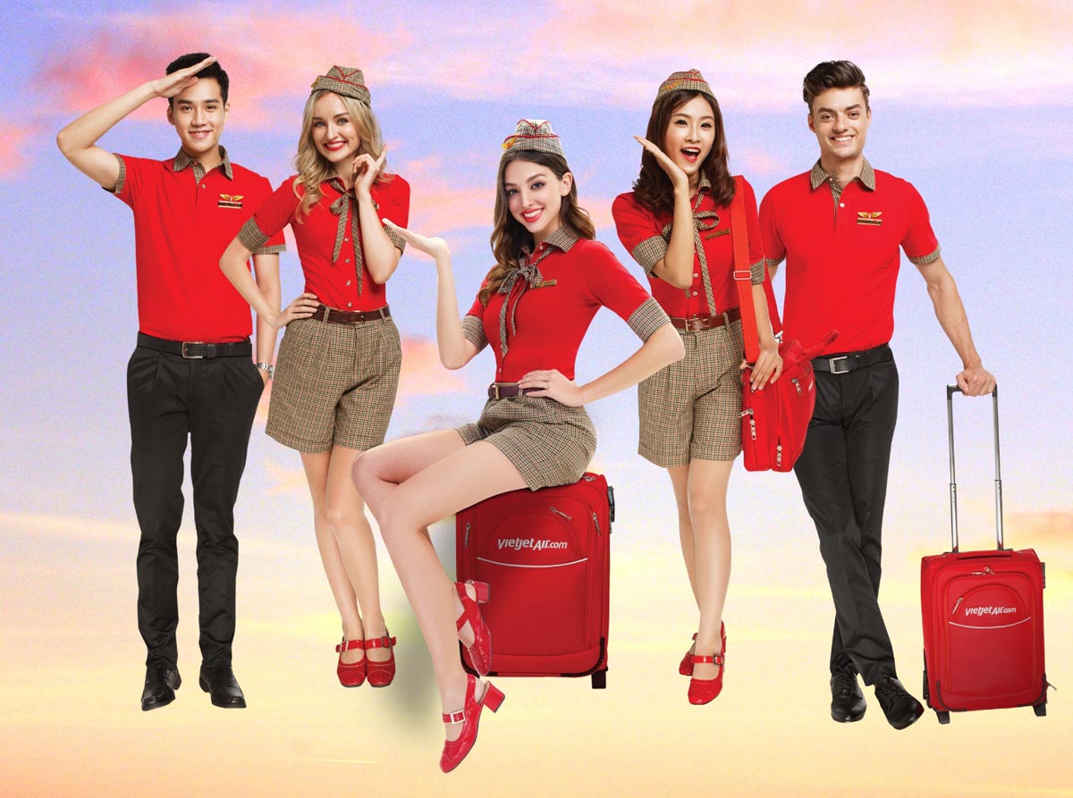 Ý nghĩa đồng phục Vietjet