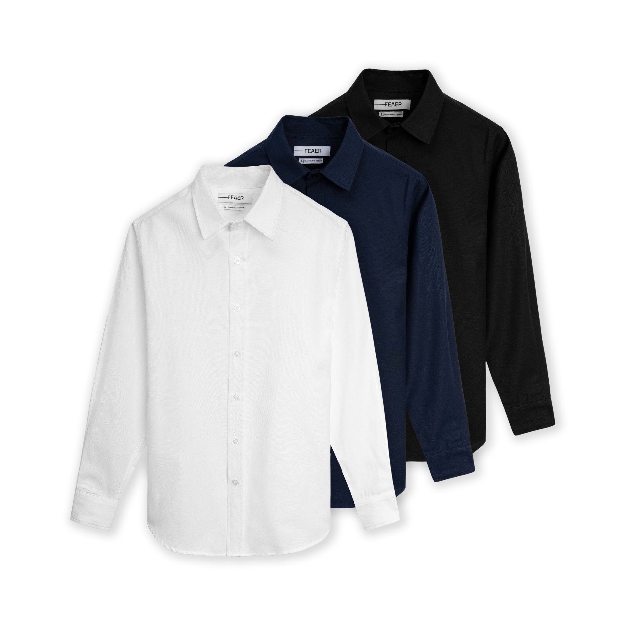 Phối đồ layering với sơ mi oxford