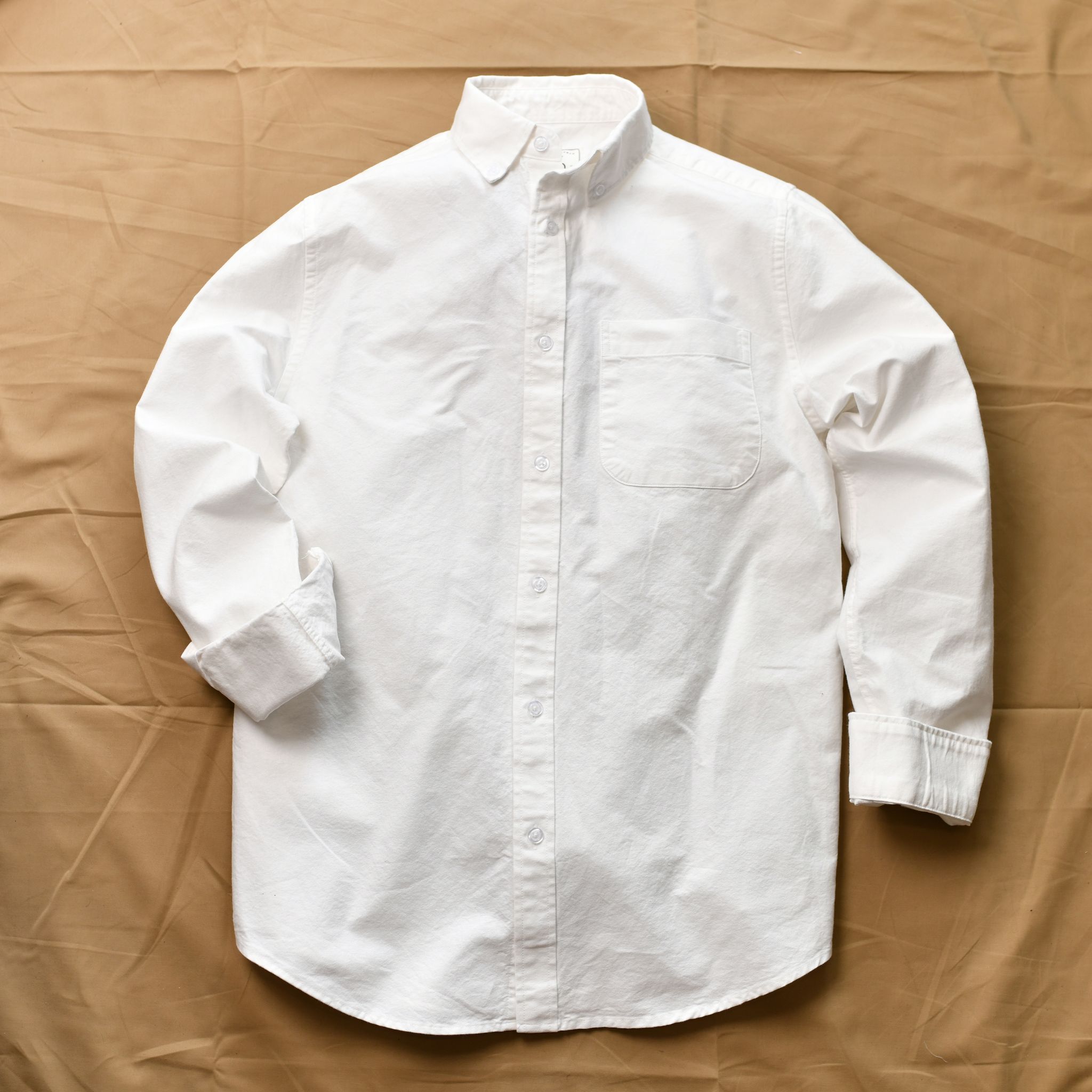 Áo sơ mi oxford trắng nam