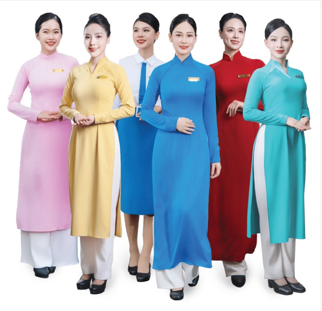 Đồng Phục Vietnam Airlines Hành Trình Trở Thành Biểu Tượng 2 đồng phục vietnam airline mới