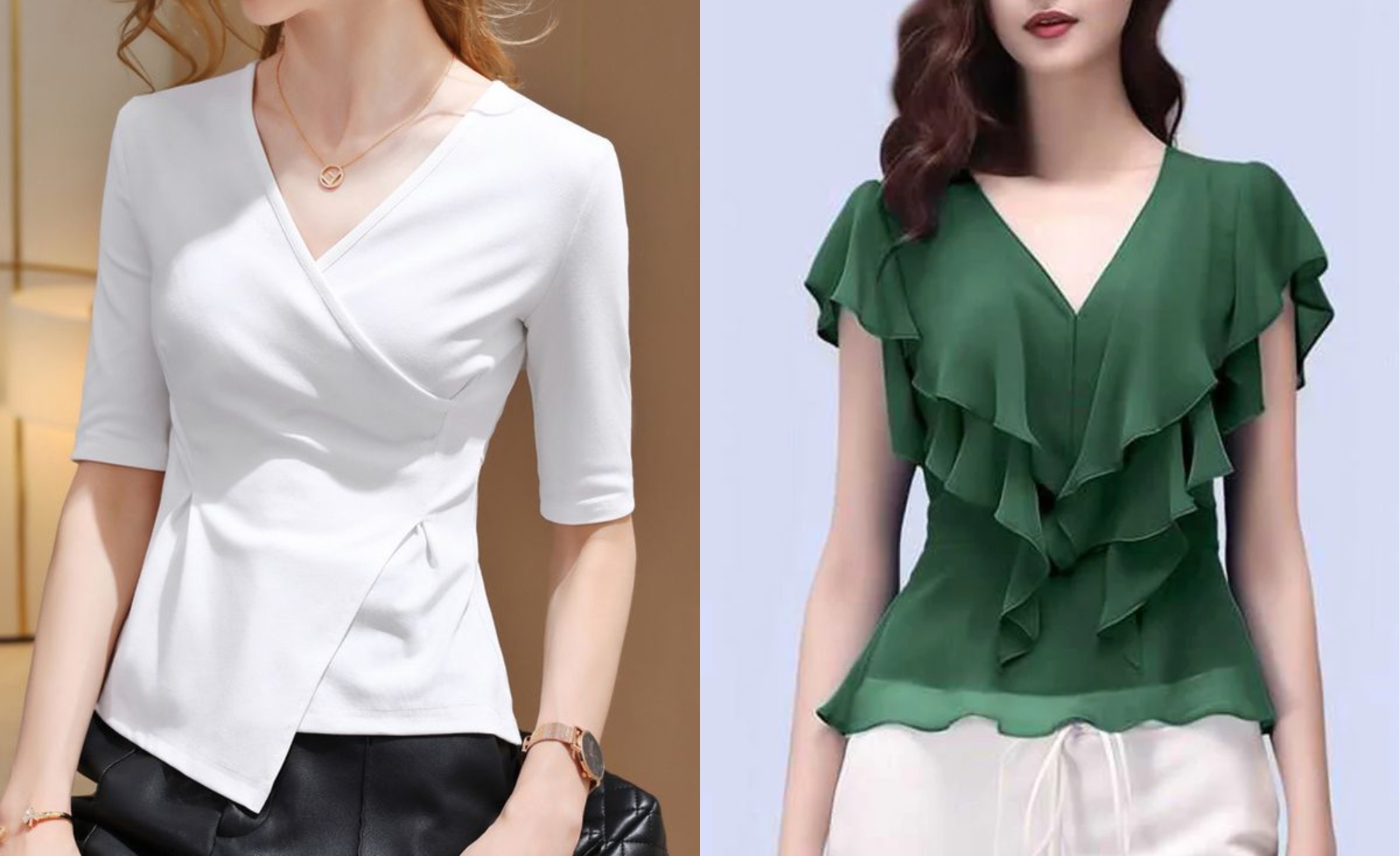 Áo sơ mi công sở cho tuổi U50