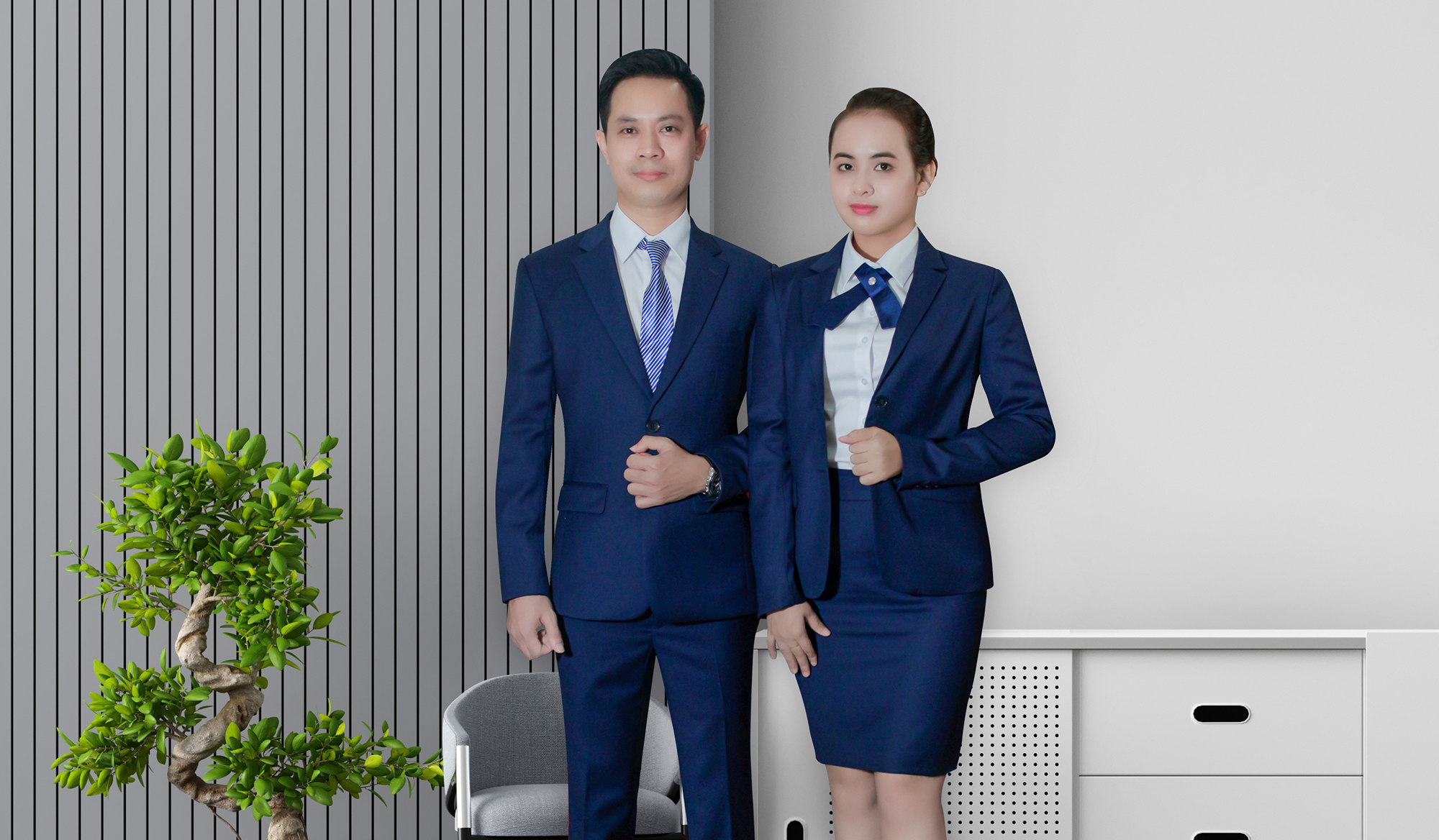 Đồng Phục BIDV Khám Phá Mẫu Thiết Kế Chuẩn và Báo Giá May 1 đồng phục ngân hàng bidv