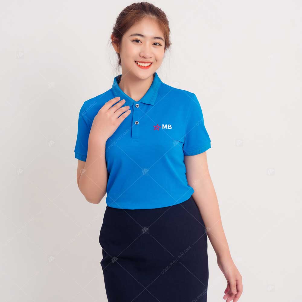 Đồng Phục MB Bank Chuẩn Đẹp Chuyên Nghiệp 5 áo thun đồng phục mb bank