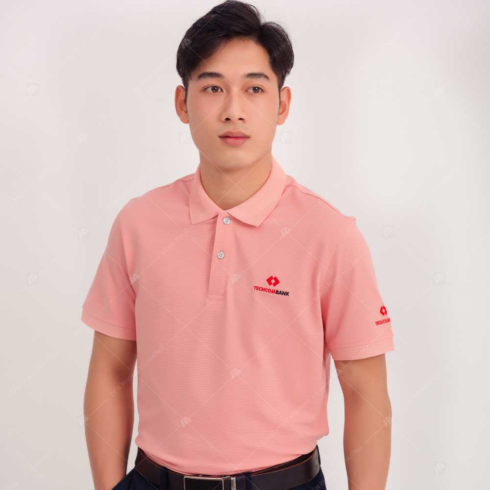 Đồng Phục Techcombank Phân Tích Thiết Kế & Giải Pháp May Đo 5 Áo đồng phục Techcombank phiên bản màu hồng