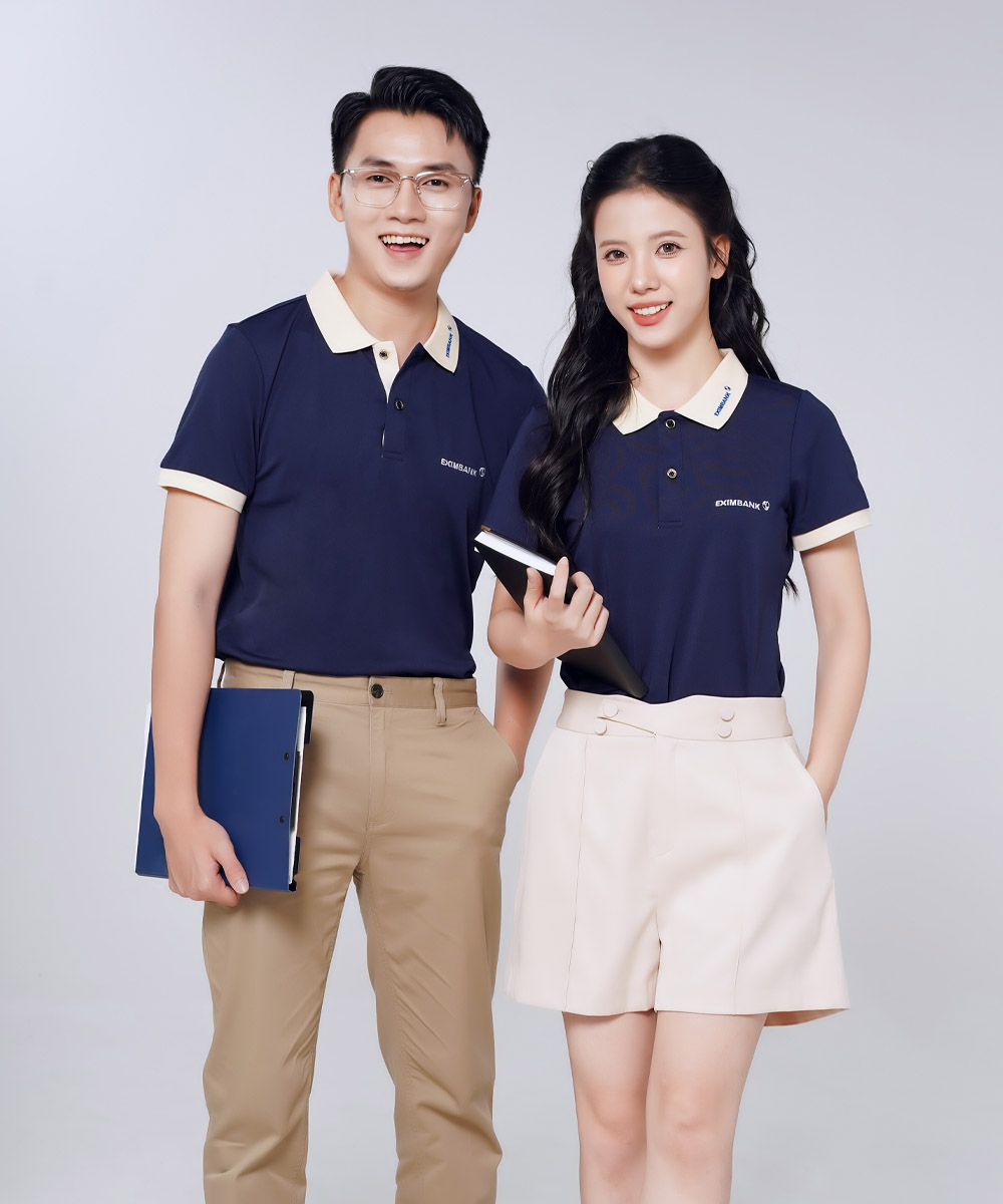 Đồng Phục Eximbank Nâng Tầm Hình Ảnh Thương Hiệu 6 áo polo đồng phục eximbank