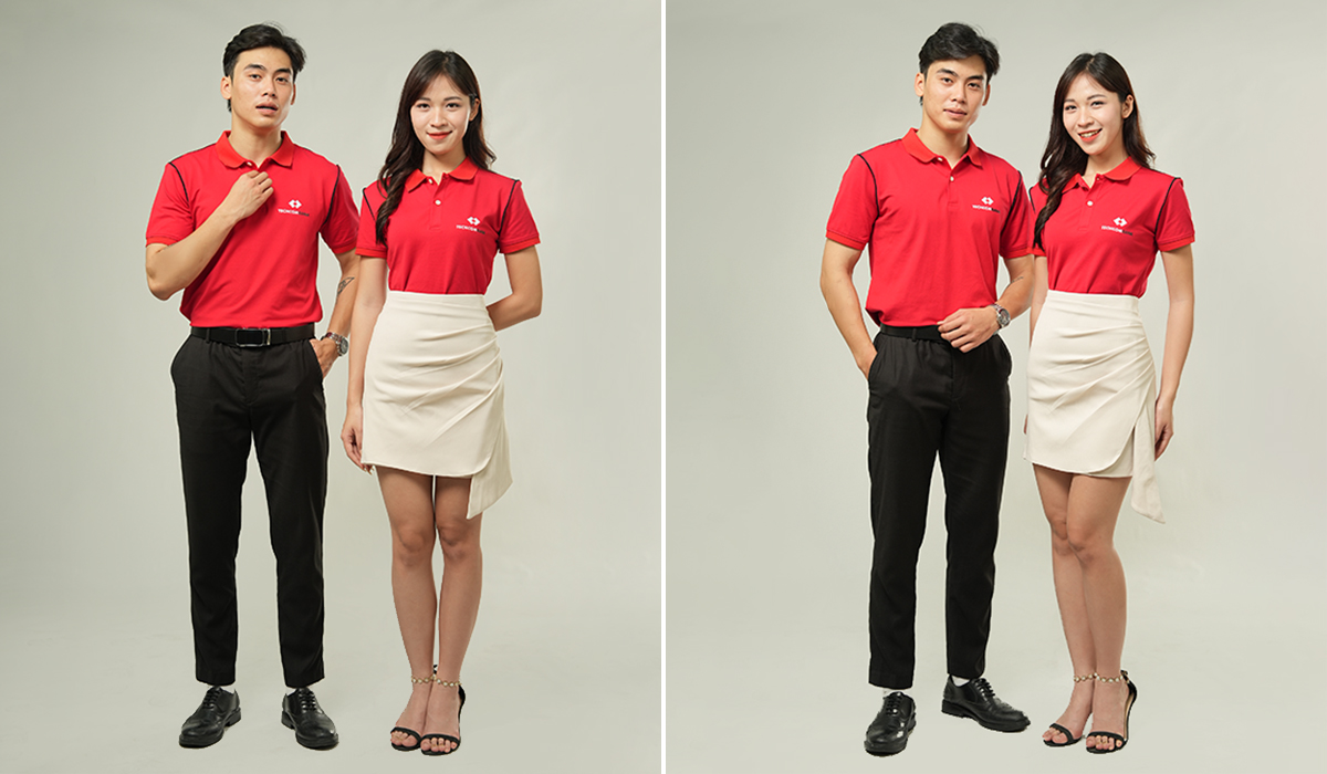 Đồng Phục Techcombank Phân Tích Thiết Kế & Giải Pháp May Đo 3 Áo thun đồng phục Techcombank chất liệu cao cấp