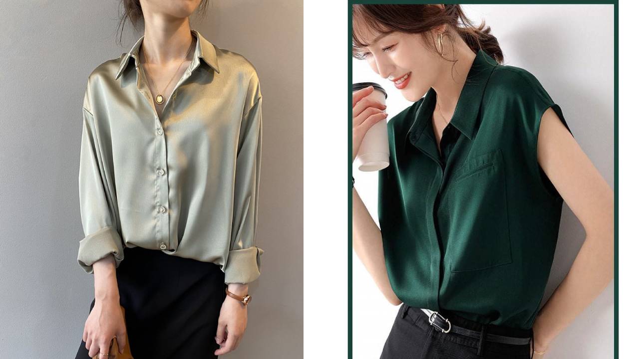 Áo Sơ Mi Lụa Nữ Bí Quyết Chọn Mua Phối Đồ Và Bảo Quản 1 Chất liệu áo sơ mi lụa cao cấp