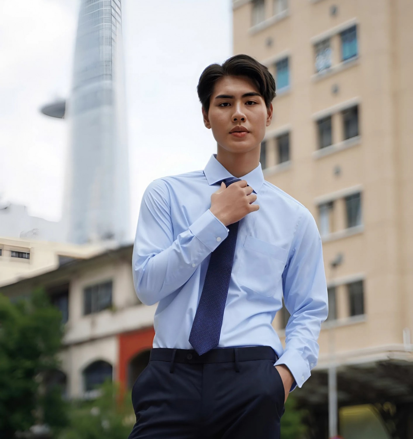 Đồng phục vest nam Vietinbank