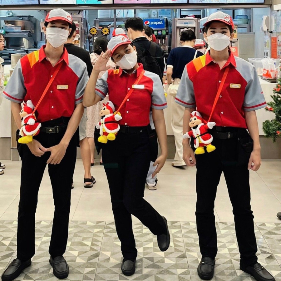 Các mẫu đồng phục Jollibee