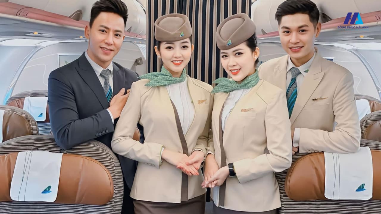 Đồng Phục Bamboo Mặc Mát Sang Trọng Nâng Tầm Thương Hiệu 3 Mẫu đồng phục bamboo Airways ấn tượng