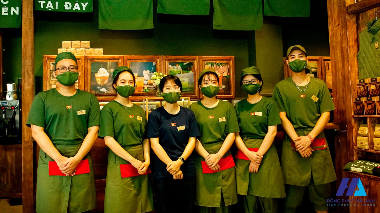 Bí Quyết May Đồng Phục Dookki Chuẩn Đẹp Như Gốc 6 may đồng phục f&b
