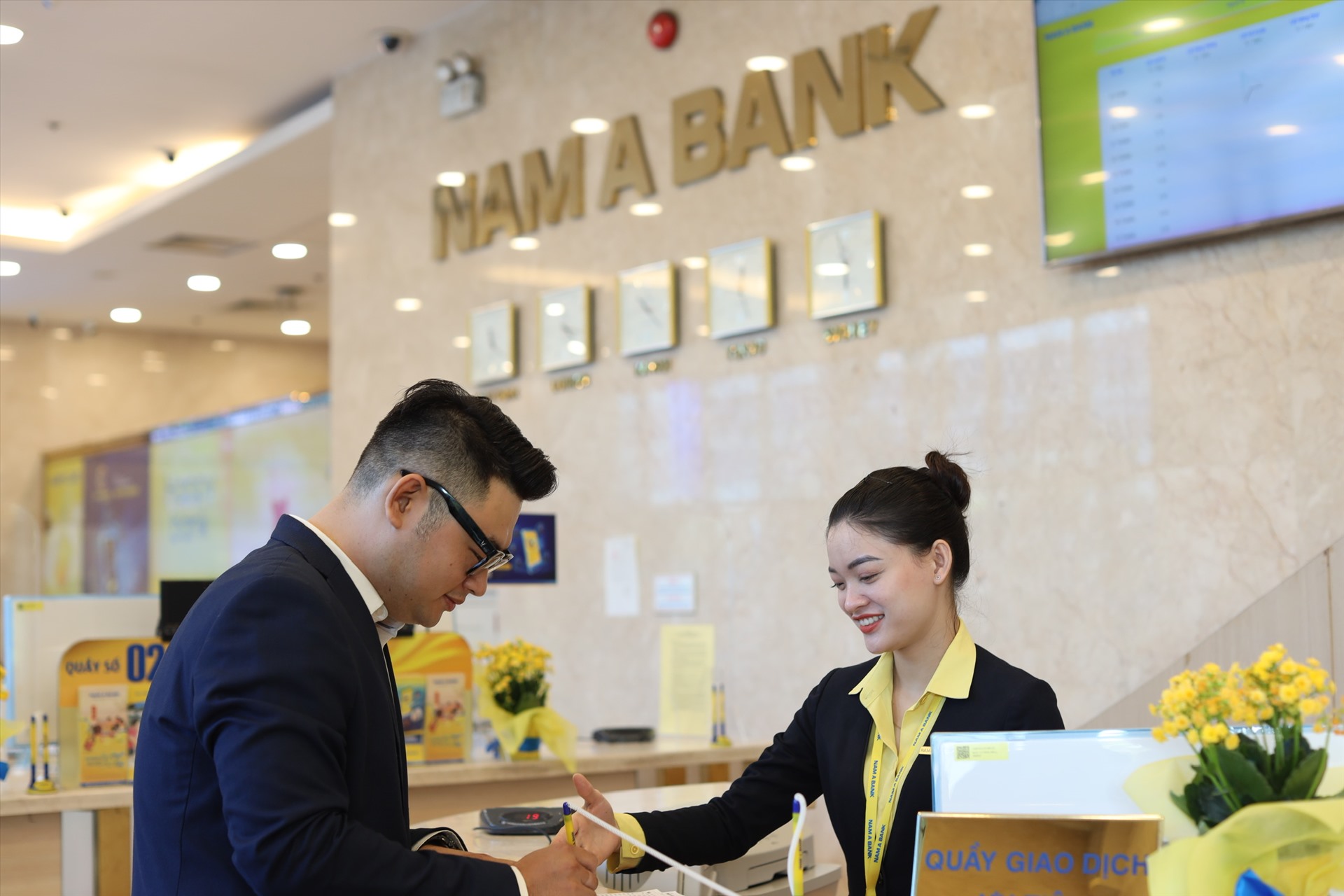 Áo thun polo đồng phục Nam Á Bank