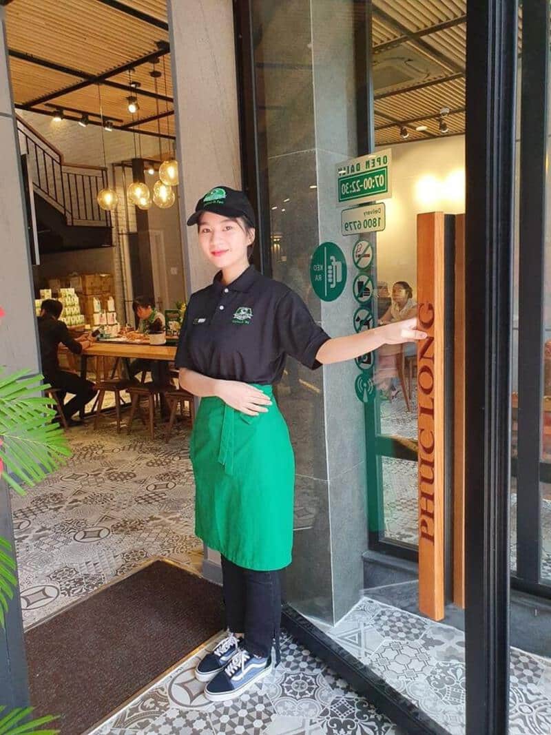 thiết kế đồng phục phúc long