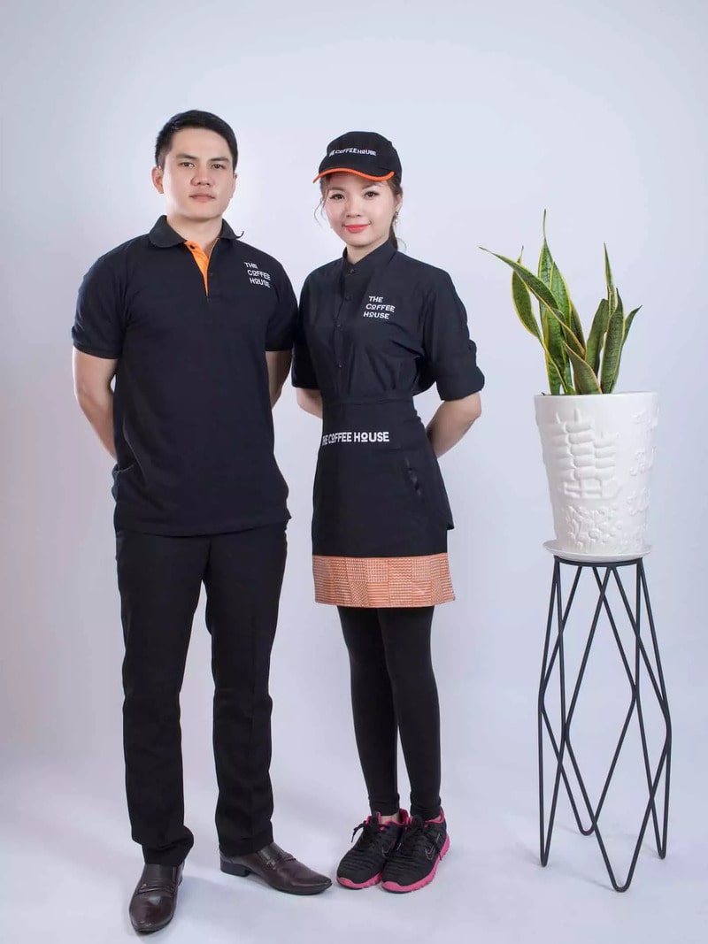 Giải Mã Đồng Phục The Coffee House - Bí Quyết Tạo Dấu Ấn 6 Mẫu đồng phục The Coffee House đẹp