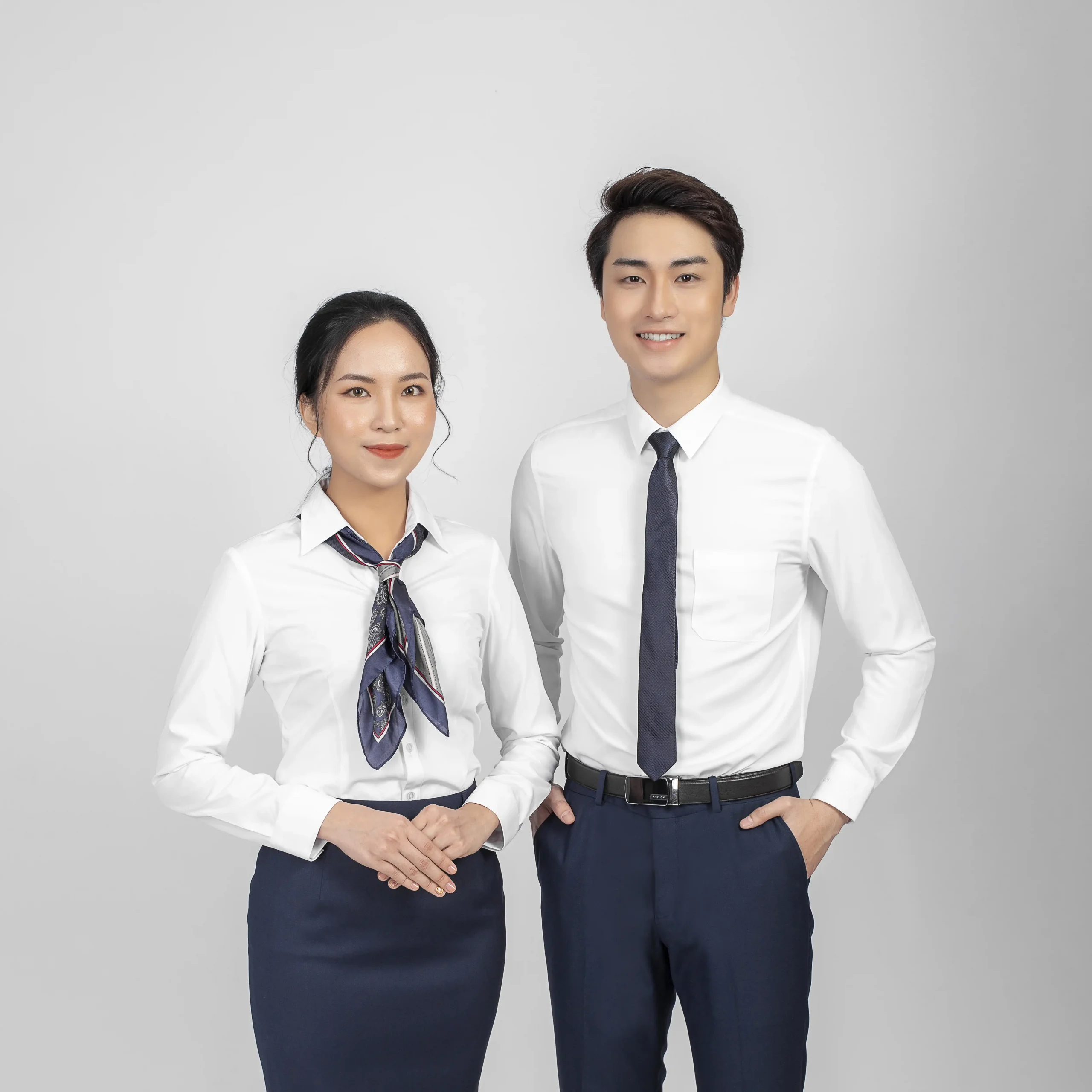 Đồng Phục Ngân Hàng Đẹp | Tư Vấn Thiết Kế & Báo Giá 2 Đồng phục ngân hàng VPBank màu xanh lá