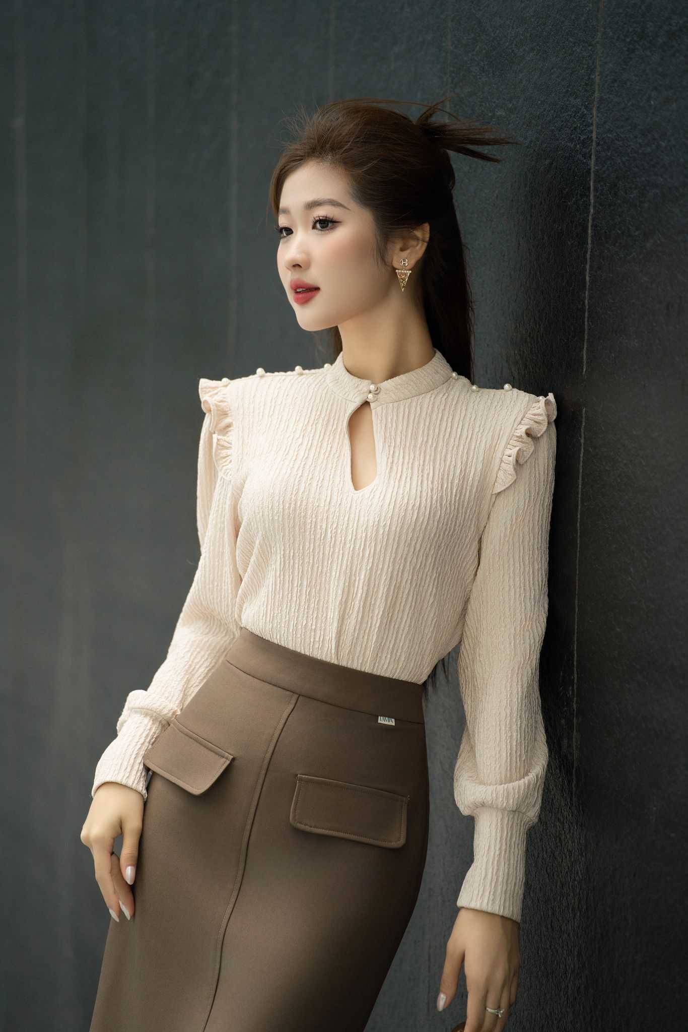 Áo sơ mi nữ tay phồng